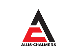 Allis-Chalmers - AC4BWhite Black & Orange Triangle/ White