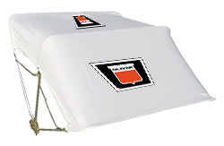 thumbnail image 2 of Red 3-Bow 40" Tractor Buggy Top With Fender Mounts – Steel Frame & Canvas – Farmer Bob's Parts 2 of 4